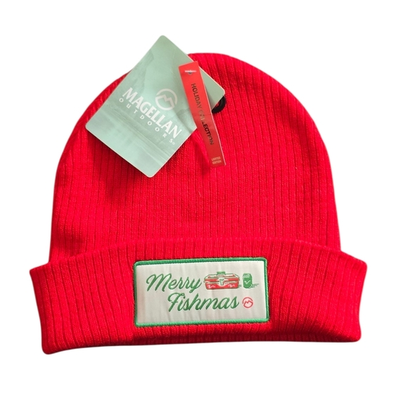 Magellan Outdoors Other - Magellan Outdoors Vibrant Red Beanie Adult Size OS NWT